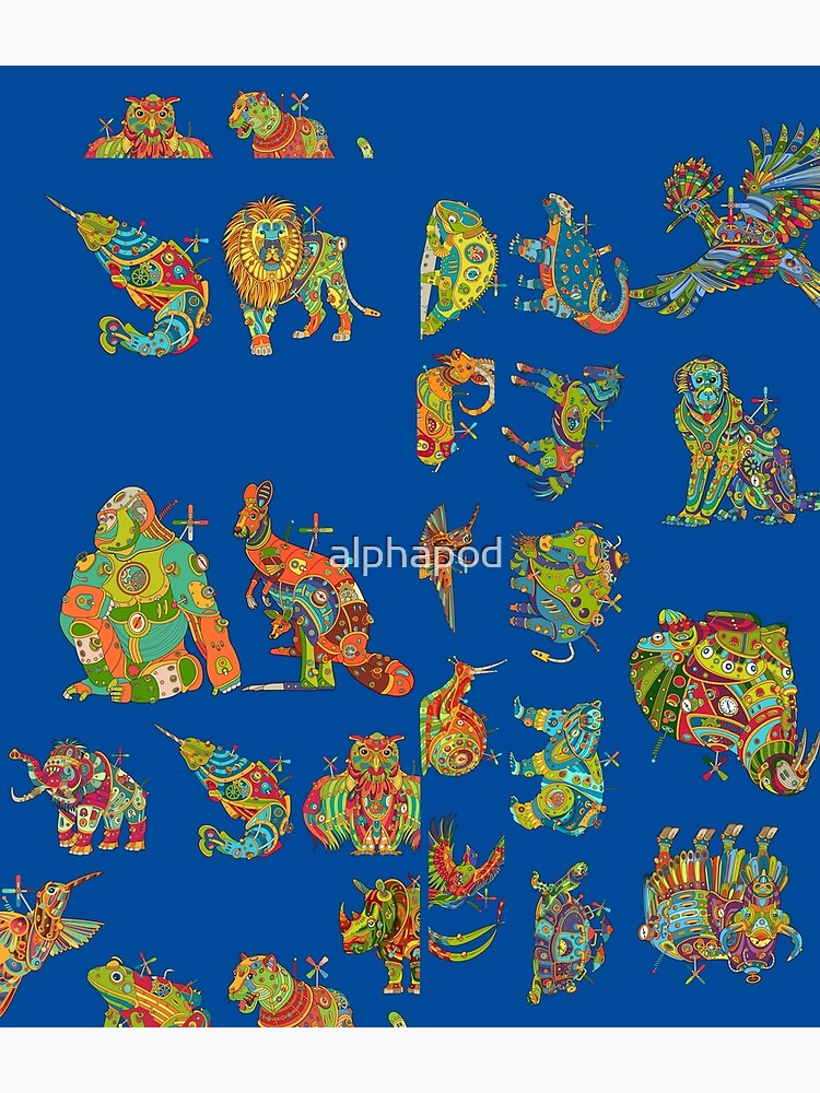 AlphaPod Mechanimals by alphapod