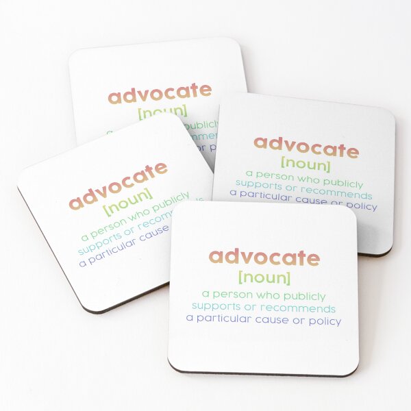 Item preview, Advocate - LGBTQ+ designed and sold by amhooper.