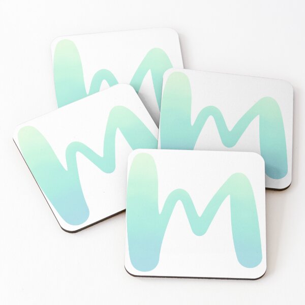 Item preview, Personalized Seafoam Color Palette Monogram M designed and sold by TheFamilyVan.