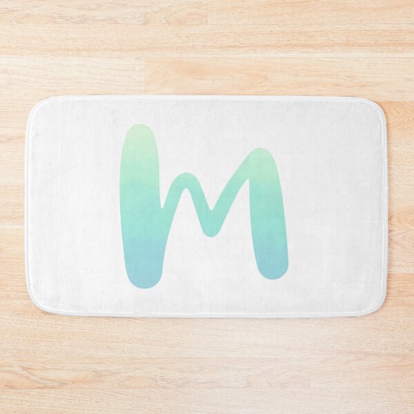 Item preview, Personalized Seafoam Color Palette Monogram M designed and sold by TheFamilyVan.