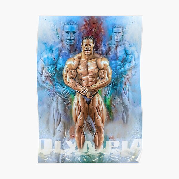 Kevin Levrone Bodybuilding Art Poster