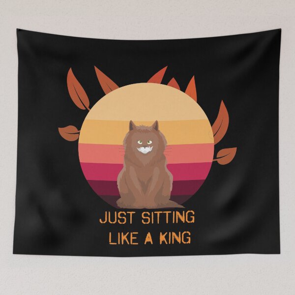 Item preview, Cat retro style king retro designed and sold by Izod55.