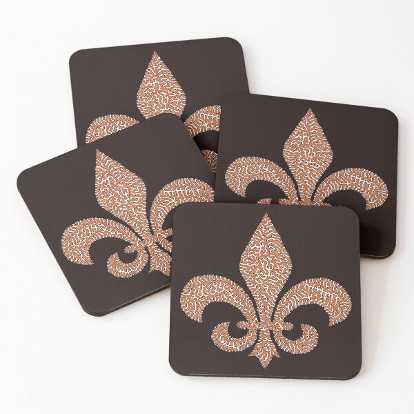 Item preview, Fleur De Lis - orange designed and sold by Maxwell Nightser.