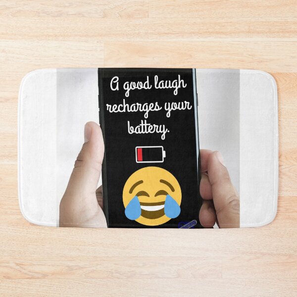 Item preview, A good laugh recharges your battery designed and sold by Caregiverology.