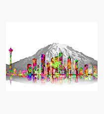 SEATTLE SKYLINE Photographic Print