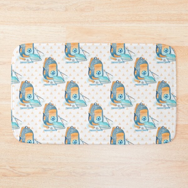 Item preview, Back To School With Soccer Backpack designed and sold by PatternLandia.