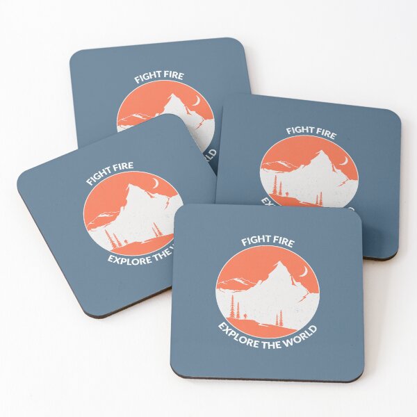 Item preview, Explore the world- wildland firefighter designed and sold by Firefamily.