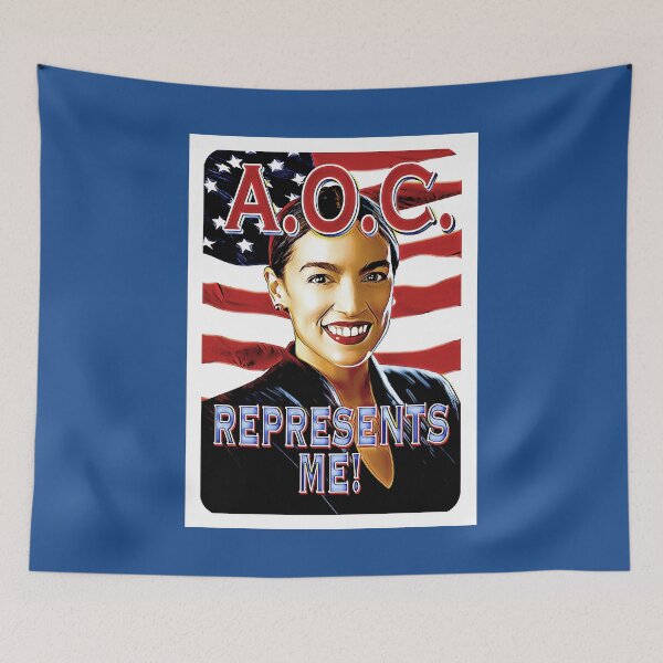 Item preview, Alexandria Ocasio-Cortez - AOC REPRESENTS ME! designed and sold by Lovely Day.