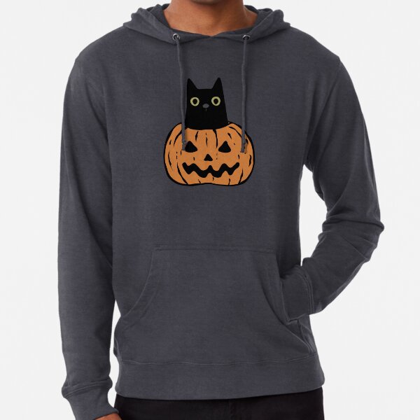 Halloween cat hoodie clearance