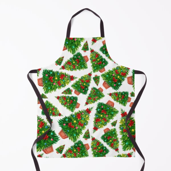 Item preview, Festive Trees Christmas Tree seamless pattern designed and sold by natropycals.