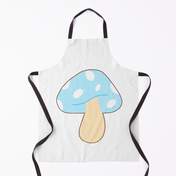 Item preview, cute blue mushroom designed and sold by simptrash.