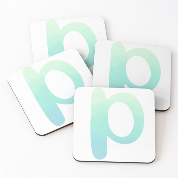 Item preview, Personalized Seafoam Color Palette Monogram P designed and sold by TheFamilyVan.