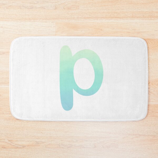 Item preview, Personalized Seafoam Color Palette Monogram P designed and sold by TheFamilyVan.