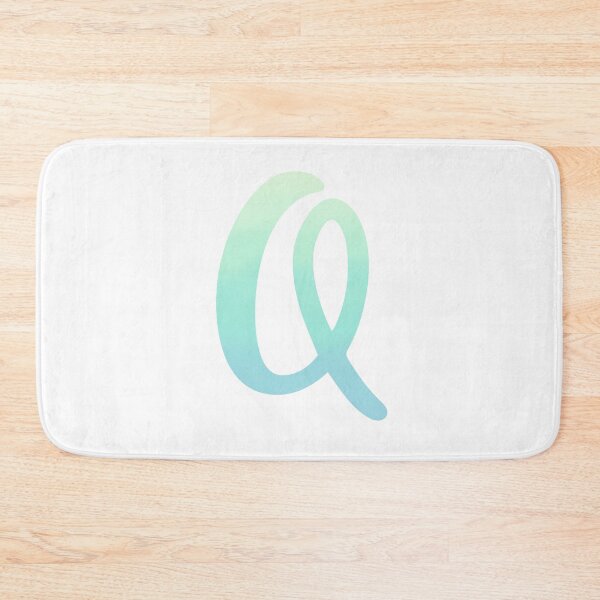 Item preview, Personalized Seafoam Color Palette Monogram Q designed and sold by TheFamilyVan.