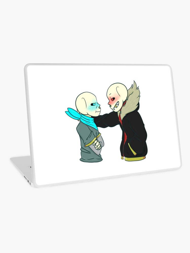 Undertale Au Cherryberry Uf Sans X Us Sans Ship Laptop Skin By Fiendsofspice Redbubble