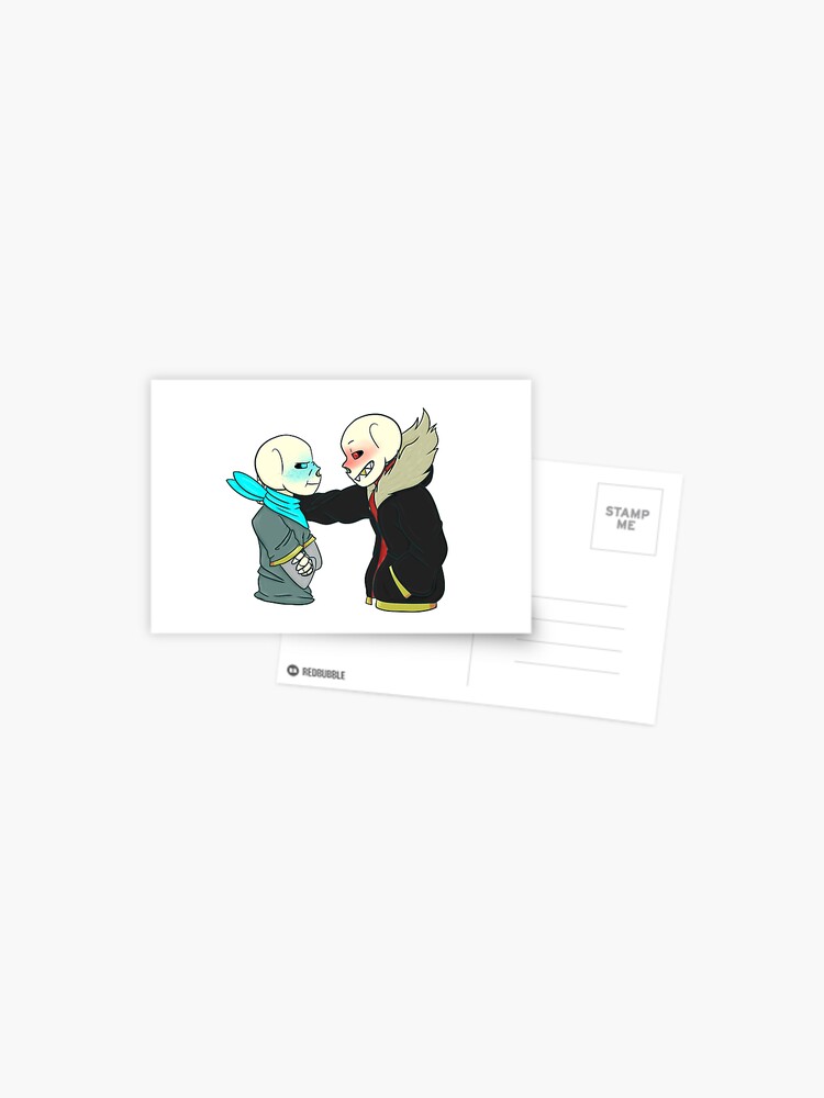 Cross Sans Underverse Postcard by secrettps