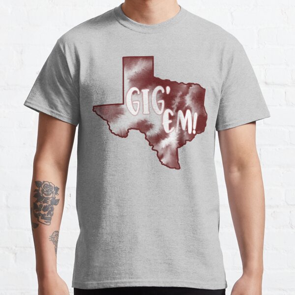 Texas A&M Gig 'Em Thumb T-Shirt