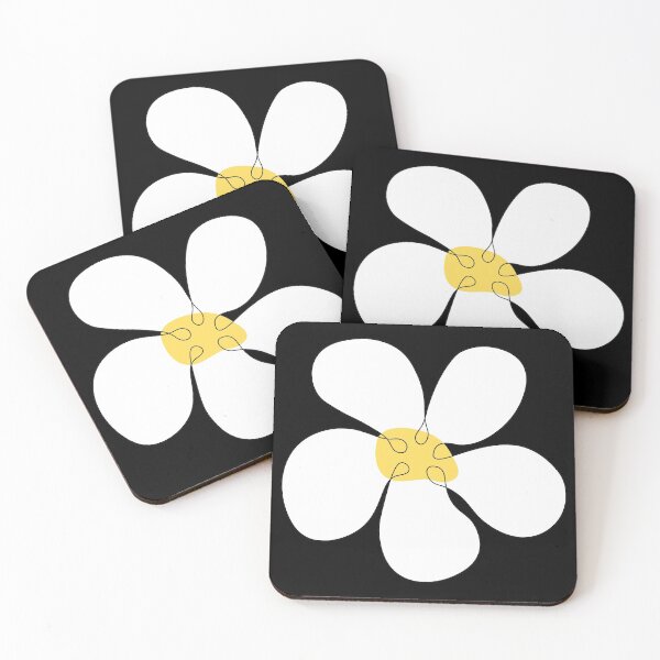 Item preview, Keep Growing White Minimalist Flower designed and sold by vibrantyy.