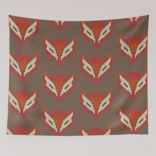 Item preview, Fox Head designed and sold by StitchyWitchy.