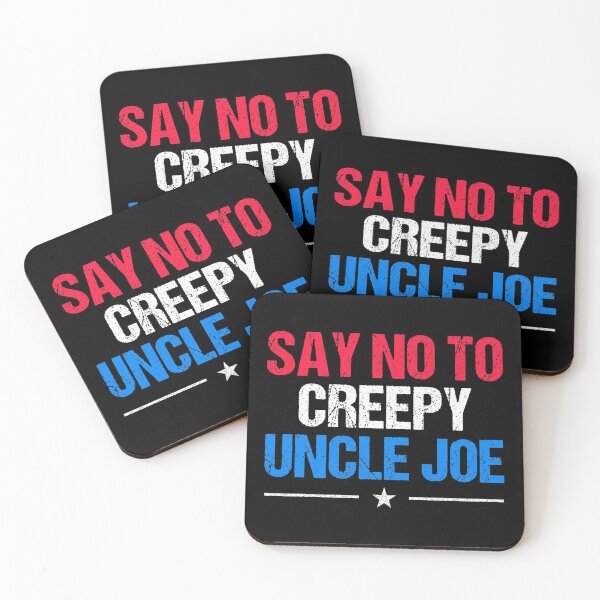 Item preview, Say No To Creepy Uncle Joe Vintage Design Funny Anti Joe Biden 2020 Retro designed and sold by naworas.