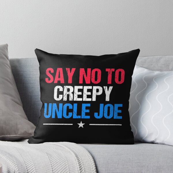 Item preview, Say No To Creepy Uncle Joe Vintage Design Funny Anti Joe Biden 2020 Retro designed and sold by naworas.