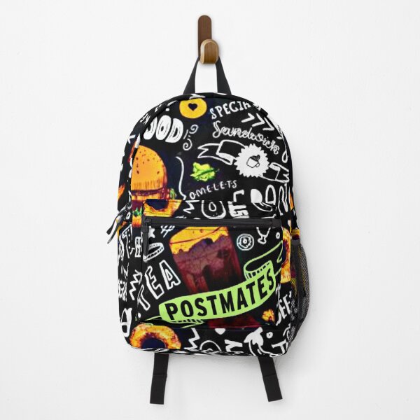 Item preview, Postmates Fast Food Doodle Art designed and sold by PureCreations.