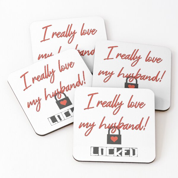 Item preview, I really love my husband! Locked! designed and sold by fmdmlvr.