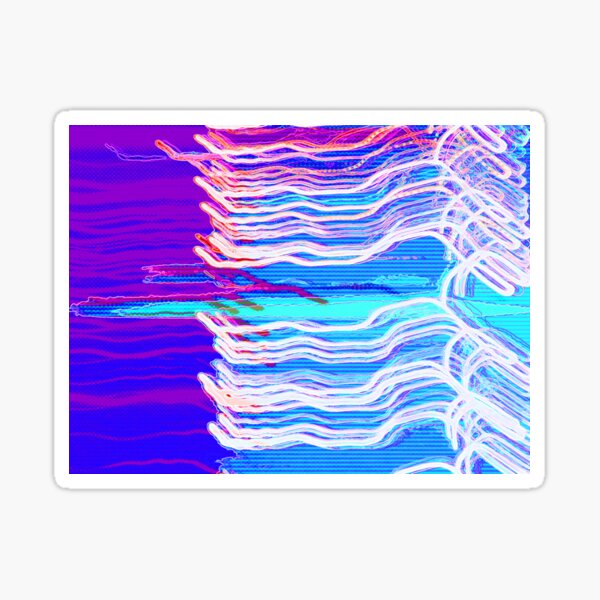 80's Surf Chillwave Sticker
