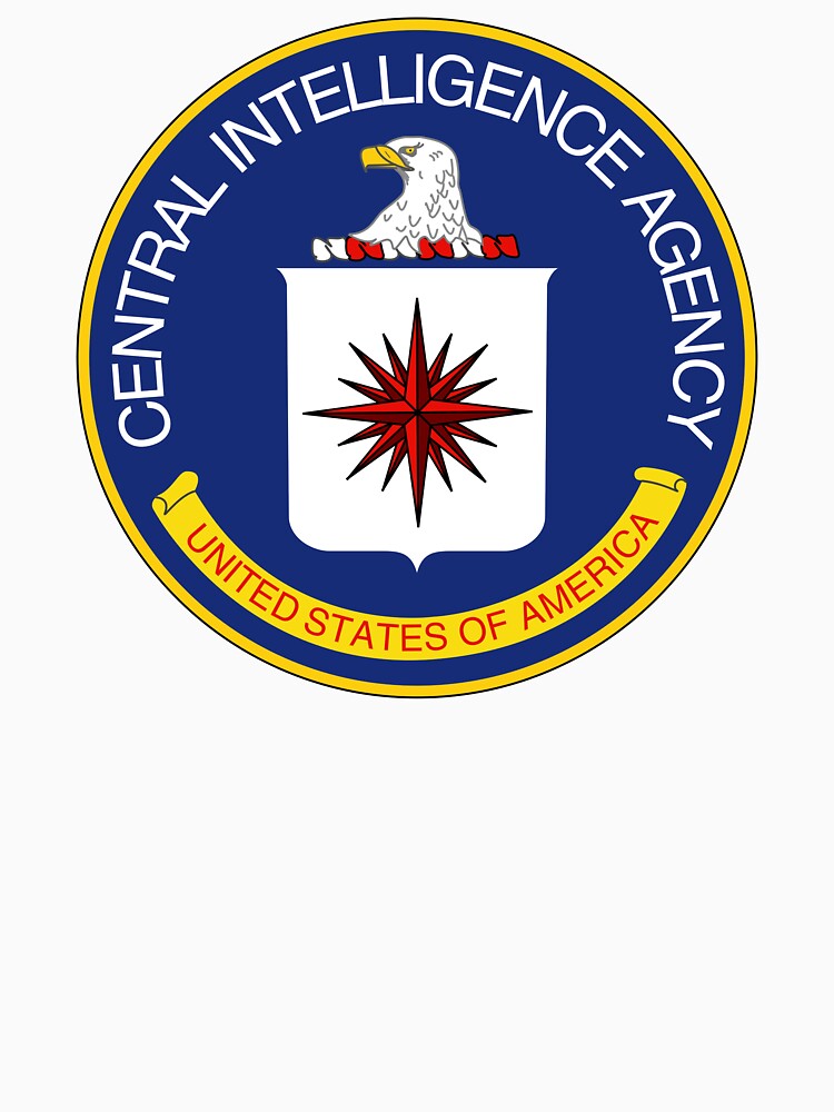 CIA Central Intelligence Agency Logo T-Shirt by equilibria