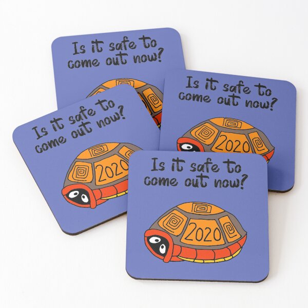 Item preview, Funny 2020 Turtle Afraid to Come out of his Shell designed and sold by Nature's Fancy.