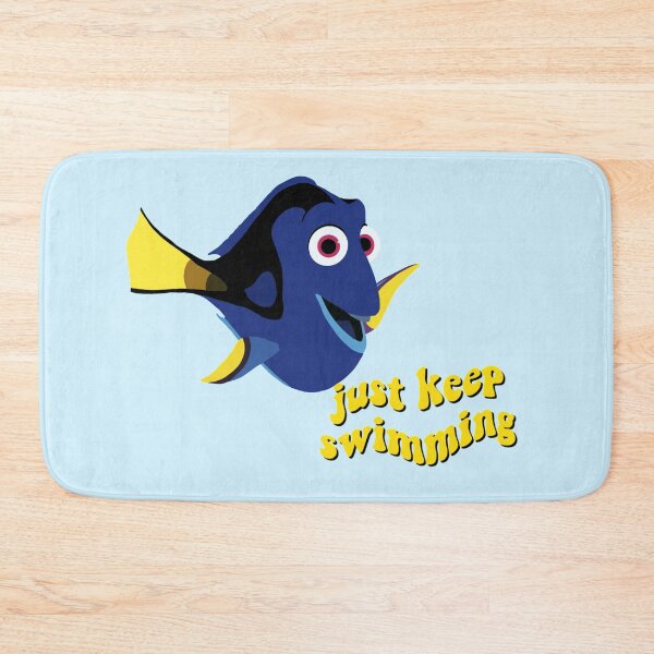 Artikel-Vorschau von Dory "Einfach weiter schwimmen", designt und verkauft von mariaadesigns.