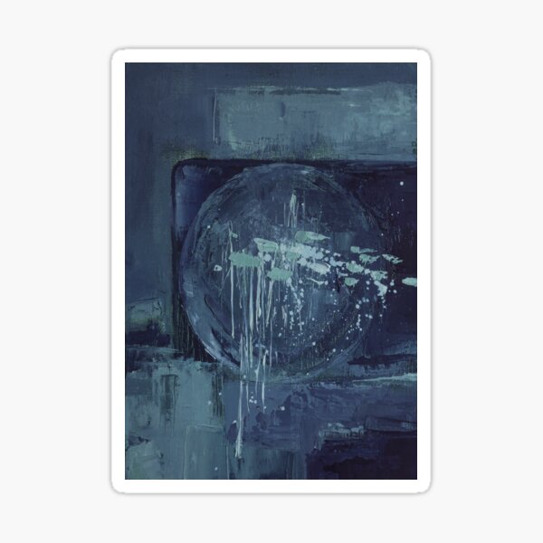 Item preview, blue abstract designed and sold by ElaSzczepaniak.