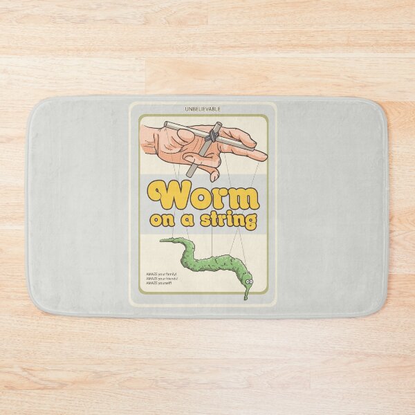 Item preview, Worm on a string designed and sold by Felipeoferreira.