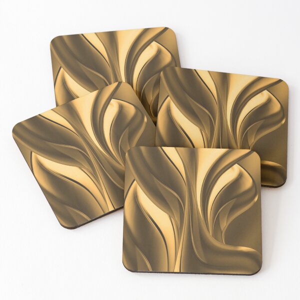 Item preview, Liquid Gold Swirl Pattern designed and sold by WisdomInspired.