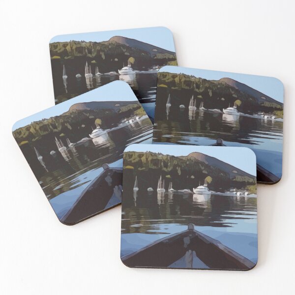 Item preview, Balmaha Boatyard and Conic Hill  designed and sold by Simply The West Prints.