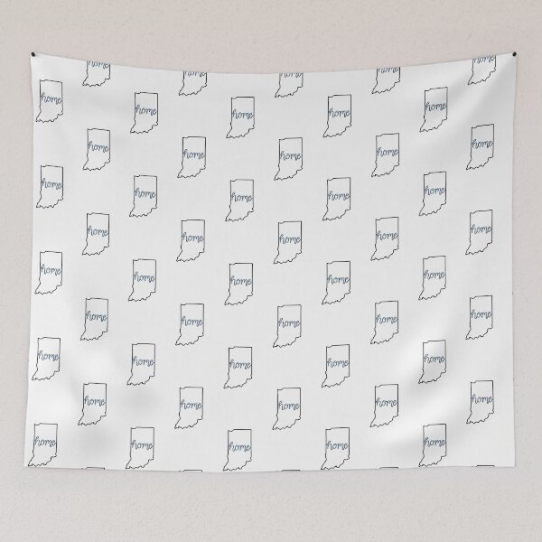 Item preview, State of Indiana Home designed and sold by amyhutchison.