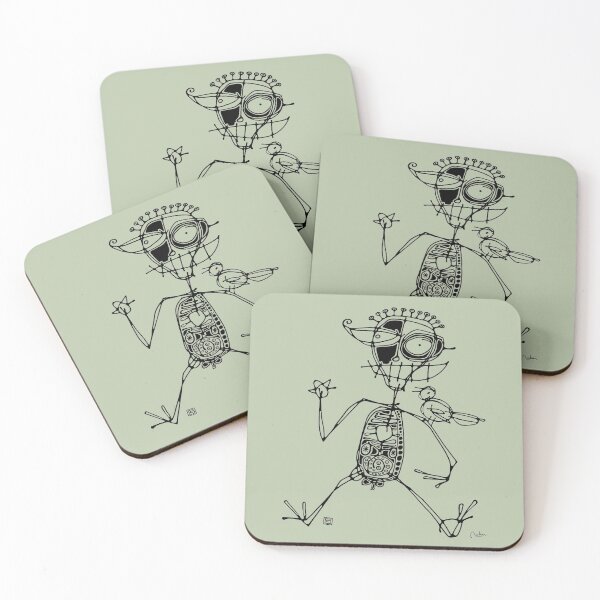 Item preview, Man and bird designed and sold by Nelma Guimarães.