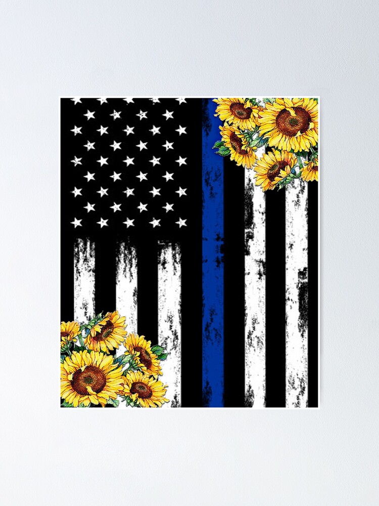 NETILGEN Abstract Sunflower American Flag Car Covers Set of 2 Pack