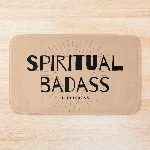 Item preview, Spiritual Badass In Progress designed and sold by Pink Mint.