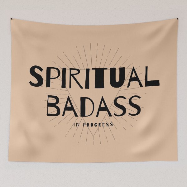 Item preview, Spiritual Badass In Progress designed and sold by Pink Mint.