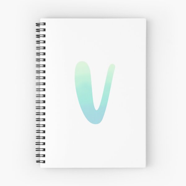 Item preview, Personalized Seafoam Color Palette Monogram V designed and sold by TheFamilyVan.