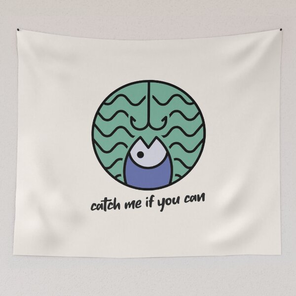 Item preview, Catch me if you can. Fishing designed and sold by vibrantyy.