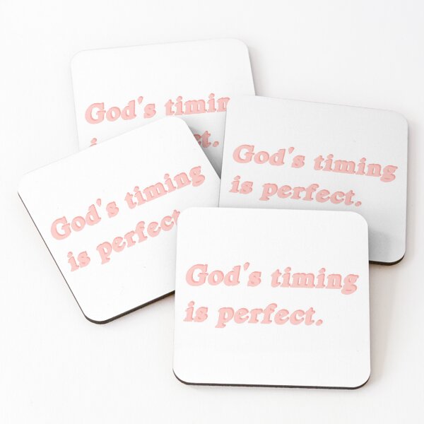 Item preview, Gods timing is perfect designed and sold by shop-rosie.