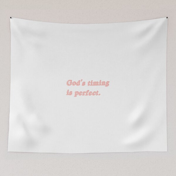 Item preview, Gods timing is perfect designed and sold by shop-rosie.
