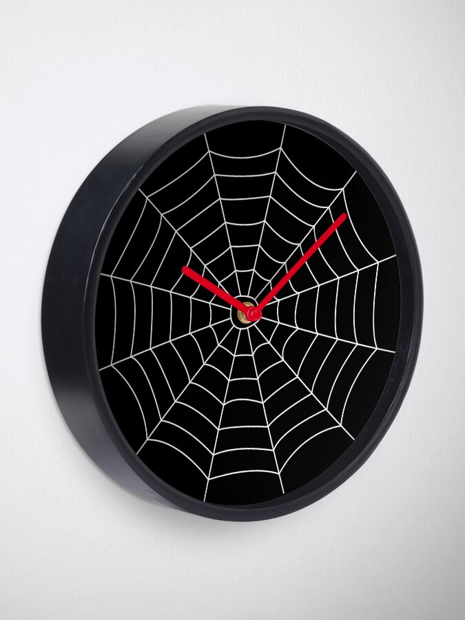 Alternate view of Spider Web Clock