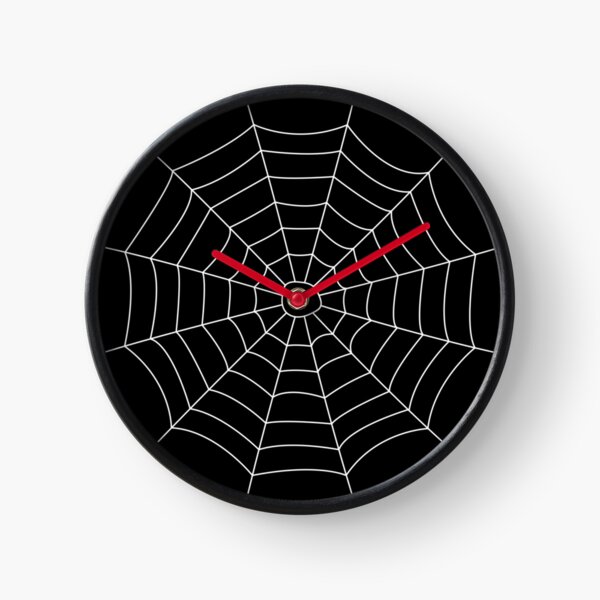 Spider Web Clock