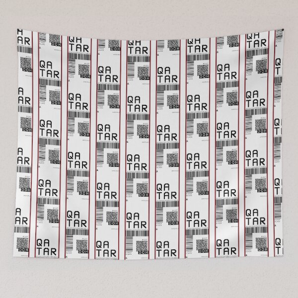 Item preview, Qatar Airport Ticket designed and sold by Jessica Arling.