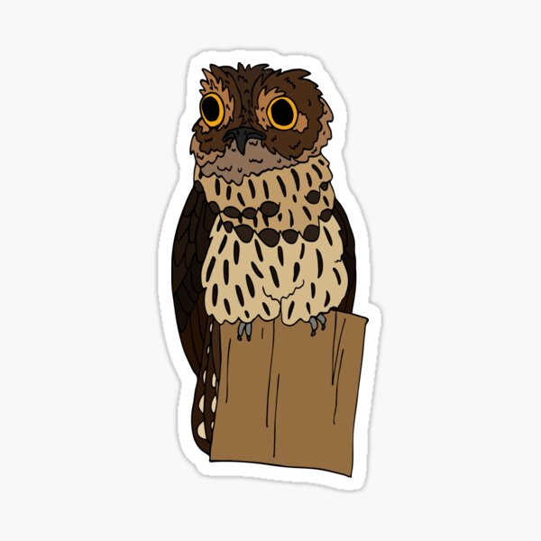Item preview, Great Potoo designed and sold by nolessjess.