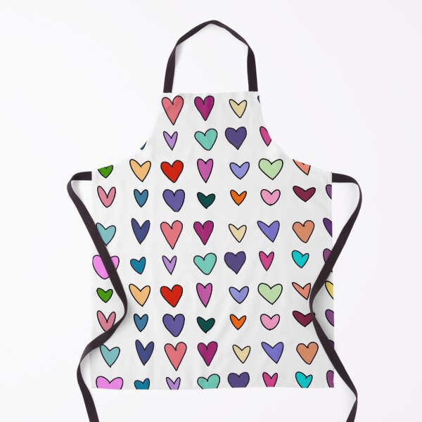 Item preview, Tiny colorful heart pattern designed and sold by zanydoodles.