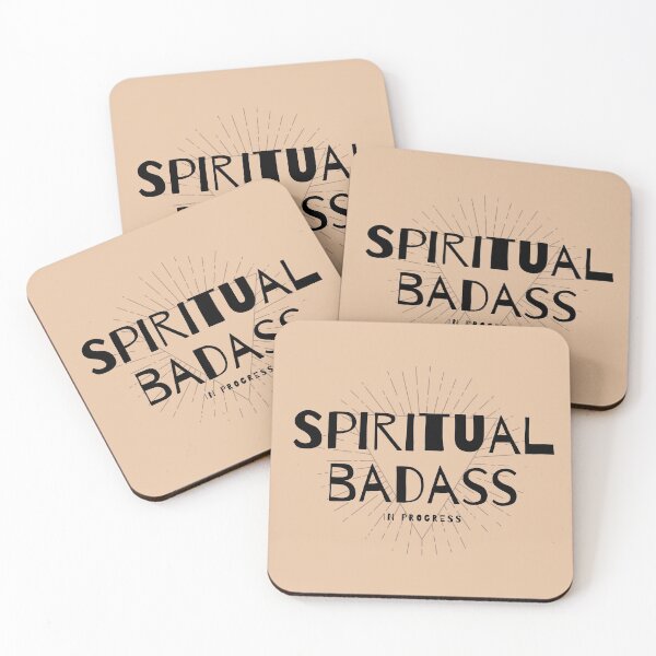 Item preview, Spiritual Badass In Progress designed and sold by Pink Mint.